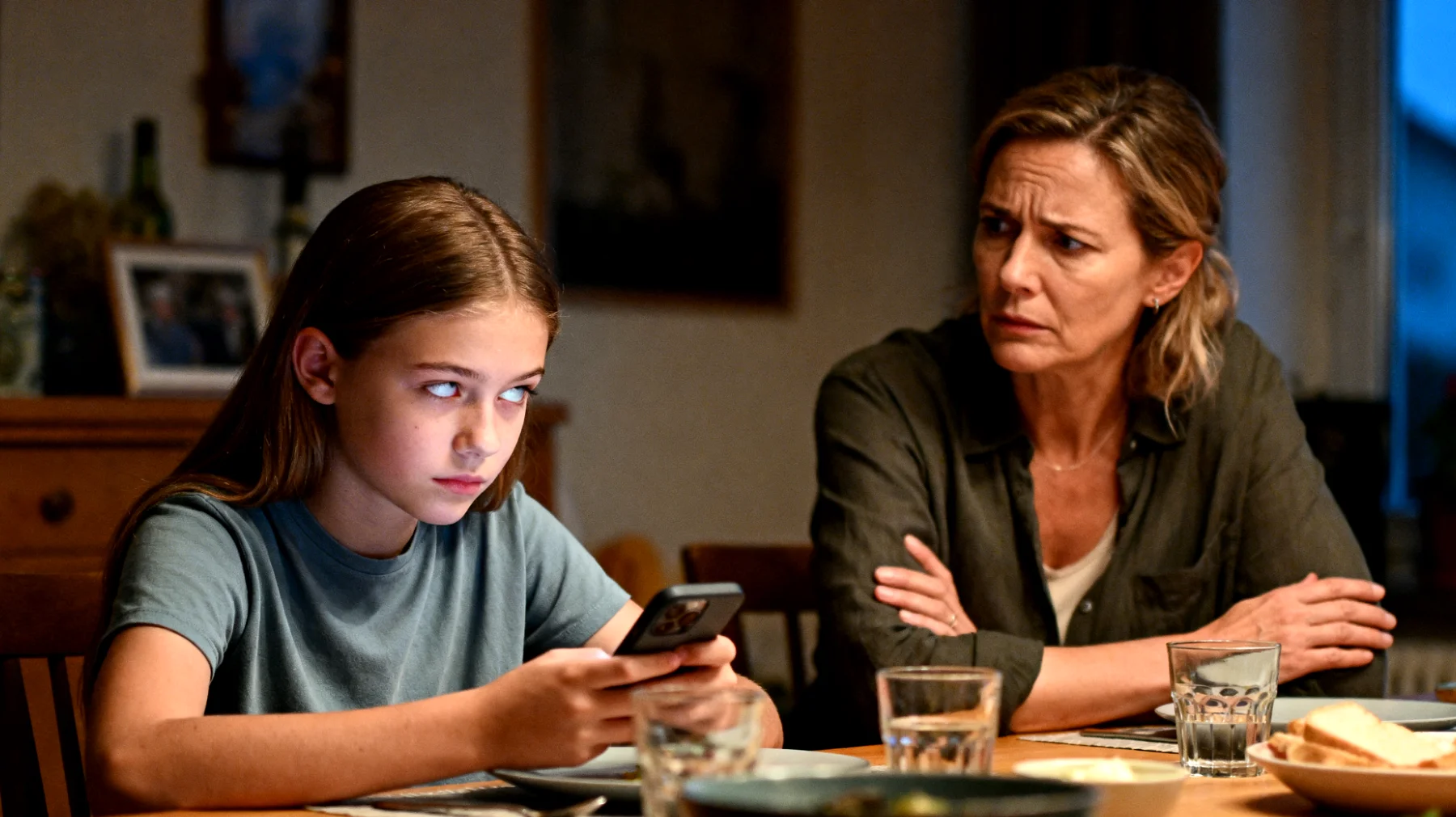 Die Mutter fühlt sich von ihrer jugendlichen Tochter/ihrem jugendlichen Sohn zunehmend nicht verstanden und abgelehnt. Die unterschiedlichen Wertvorstellungen, Lebensweisen und Erwartungen zwischen den Generationen führen zu häufigen Spannungen im Alltag – von Musikgeschmack und Kleidungsstil bis hin zu grundlegenden Fragen über Zukunft, Beziehungen und gesellschaftliche Werte. Die Mutter versucht ihre Erfahrungen und Ratschläge weiterzugeben, erlebt jedoch, dass der Jugendliche diese als altmodisch oder irrelevant ablehnt."