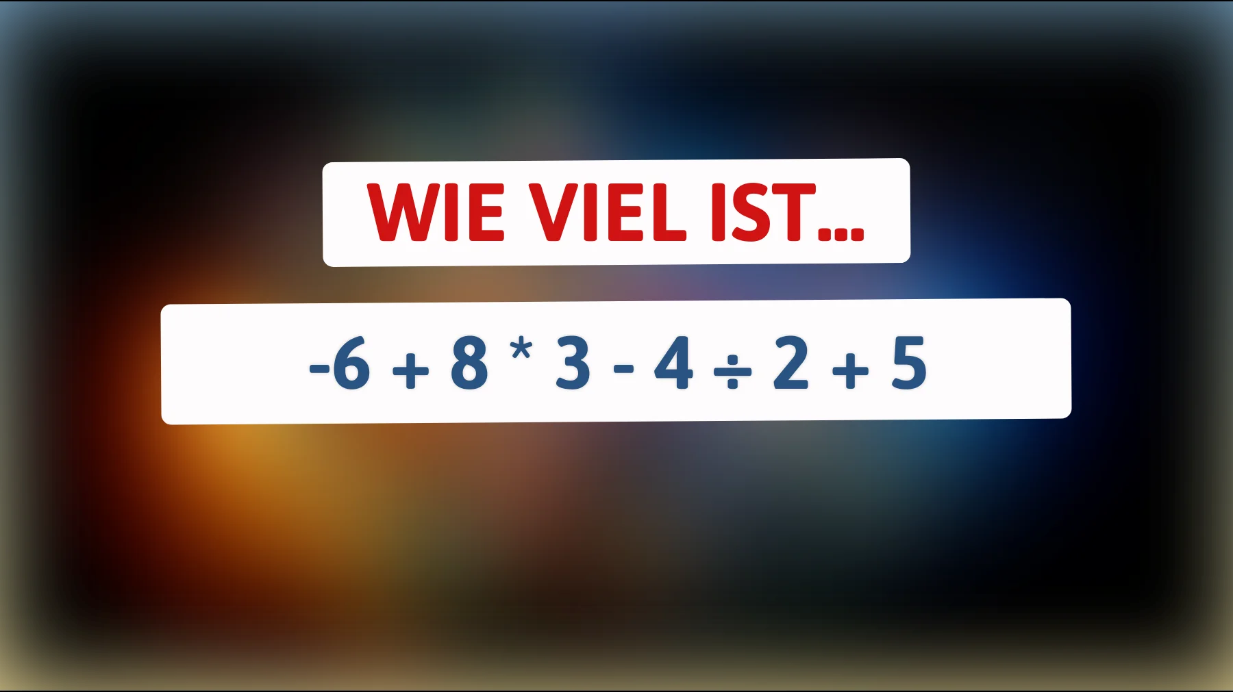 99 % liegen hier falsch: schaffst du diese einfache rechnung wirklich?"
