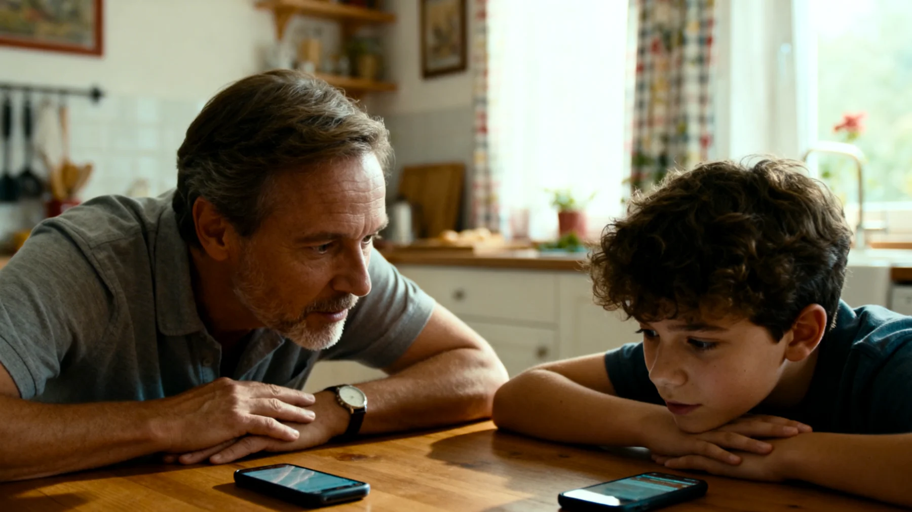 Die Eltern verbringen aufgrund von Arbeit, Alltagsstress und eigenen Verpflichtungen kaum bedeutungsvolle Zeit mit ihren erwachsenen Kindern. Die wenigen gemeinsamen Momente sind oberflächlich oder von Ablenkungen geprägt, was zu einem wachsenden emotionalen Abstand zwischen den Generationen führt und das Gefühl gegenseitiger Verbundenheit schwächt."