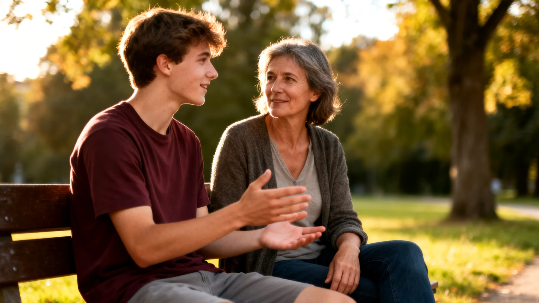 Die Eltern haben zunehmend das Gefühl, dass echte Gespräche mit ihren jungen erwachsenen Kindern kaum noch möglich sind. Diskussionen enden oft in Missverständnissen, emotionalen Rückzügen oder gegenseitigen Vorwürfen. Die Eltern verstehen nicht, warum ihre gut gemeinten Ratschläge abgelehnt werden, während die jungen Erwachsenen sich bevormundet und nicht ernst genommen fühlen. Es entsteht ein Kommunikationsbruch, der die familiäre Nähe gefährdet."