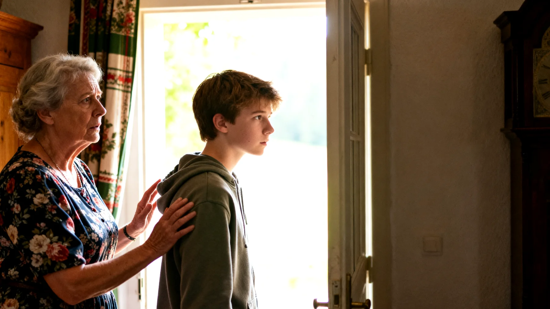 Die Großeltern neigen dazu, ihre Enkelkinder (Jugendliche) übermäßig zu beschützen und zu behüten, indem sie ihnen kaum Raum lassen, eigenständige Entscheidungen zu treffen, Risiken einzugehen oder aus eigenen Fehlern zu lernen. Diese Überbehütung äußert sich in ständiger Kontrolle, übertriebener Sorge und dem Versuch, alle Schwierigkeiten aus dem Weg zu räumen – was die natürliche Entwicklung der Autonomie und des Selbstvertrauens der Jugendlichen hemmt."