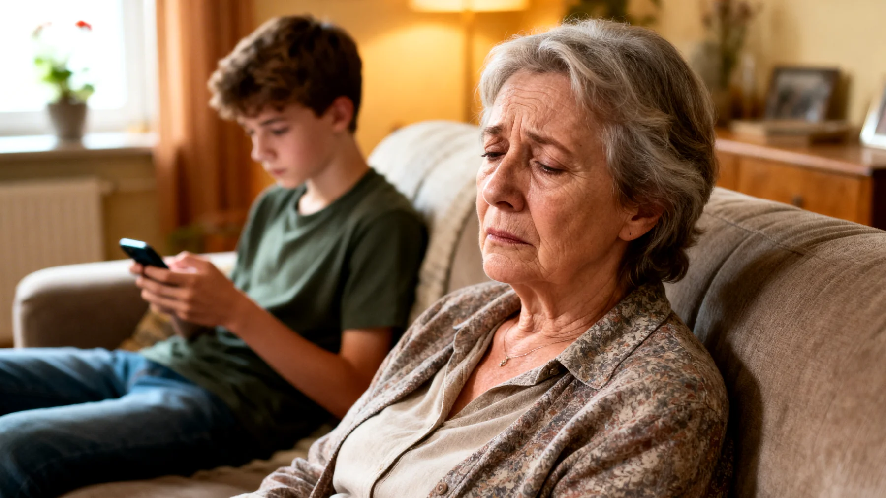 Die Großeltern fühlen sich erschöpft und überfordert, da sie regelmäßig die Betreuung der Enkelkinder im Teenageralter übernehmen. Der Zeitmangel und die körperliche sowie emotionale Müdigkeit erschweren es ihnen, eine tiefe und bedeutungsvolle Beziehung zu den Jugendlichen aufzubauen und aufrechtzuerhalten."