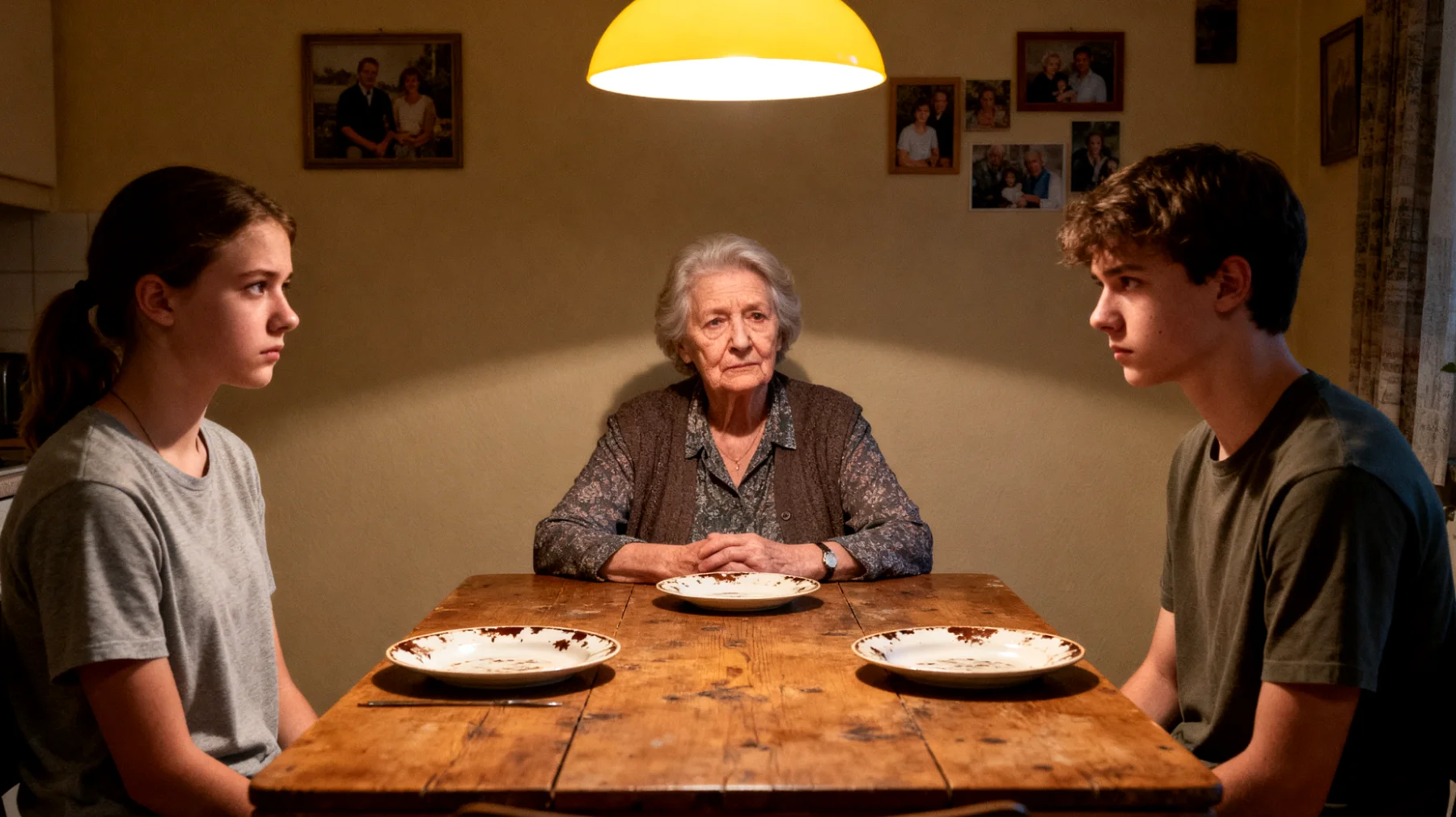 Die Großmutter bemerkt, dass ihr erwachsener Enkel/ihre erwachsene Enkelin starke Eifersucht gegenüber einem Geschwister oder einem Cousin/einer Cousine empfindet, der/die von der Familie mehr Aufmerksamkeit, Lob oder materielle Unterstützung zu erhalten scheint. Diese Rivalität führt zu Spannungen, Rückzug oder offenen Konflikten innerhalb der Familie, und die Großmutter weiß nicht, wie sie vermitteln soll, ohne jemanden zu bevorzugen."