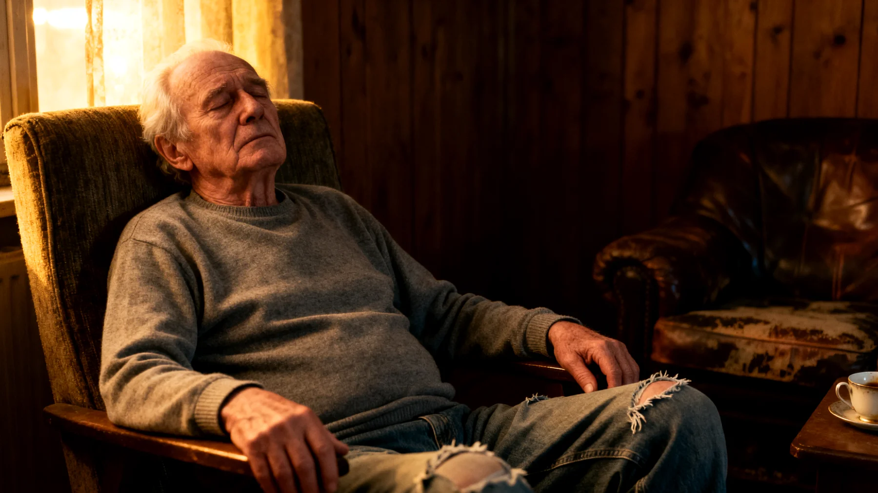 Der Großvater fühlt sich erschöpft und überfordert, da er regelmäßig die Betreuung seiner jugendlichen Enkelkinder übernimmt, obwohl ihm die nötige Energie und Zeit fehlen. Er möchte präsent und verfügbar sein, merkt aber, dass seine körperlichen und emotionalen Ressourcen begrenzt sind, was zu einem inneren Konflikt zwischen Pflichtgefühl und persönlichen Bedürfnissen führt."