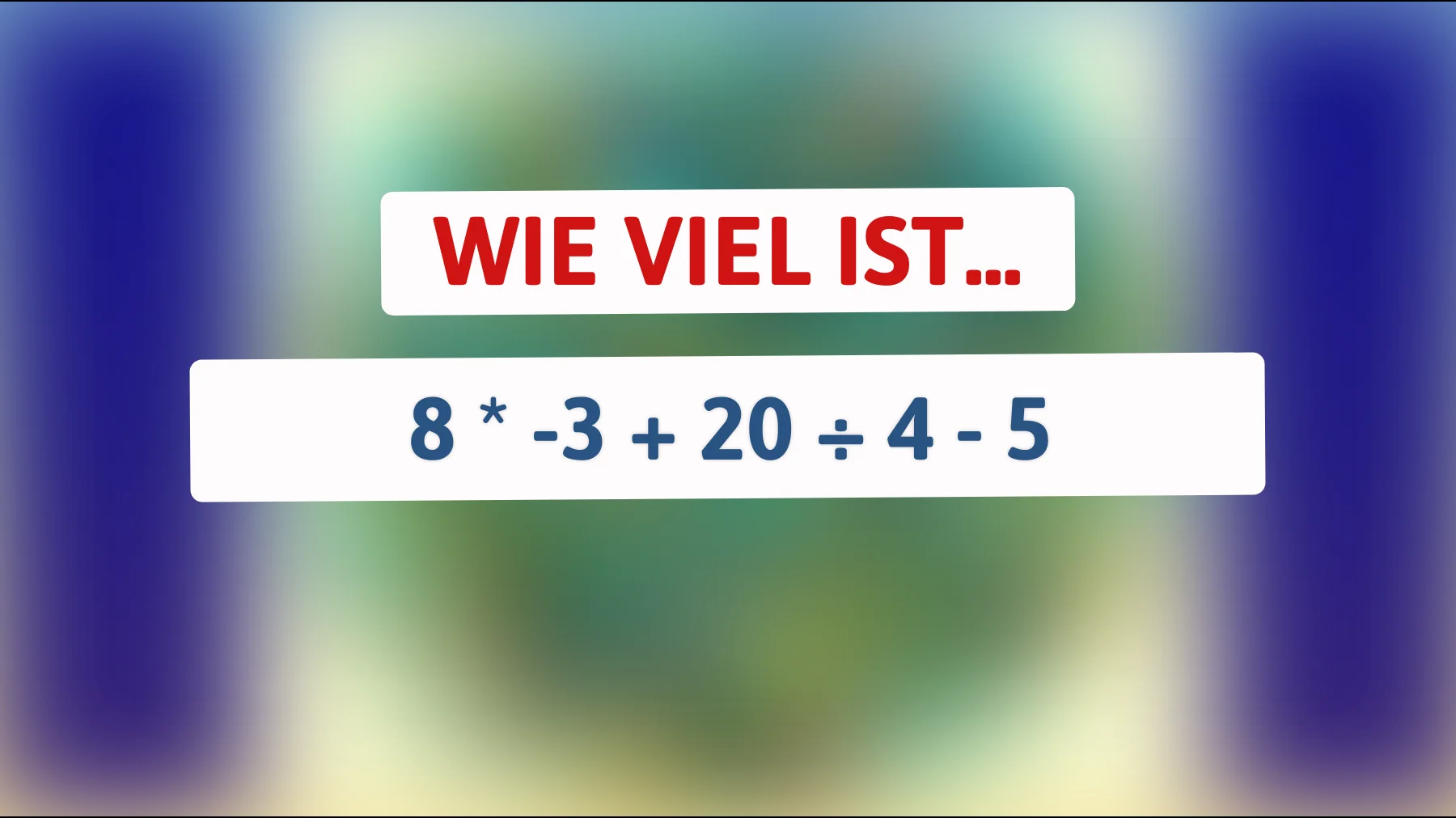 Nur Genies knacken dieses einfache Zahlenrätsel – schaffst du es ohne Fehler?"