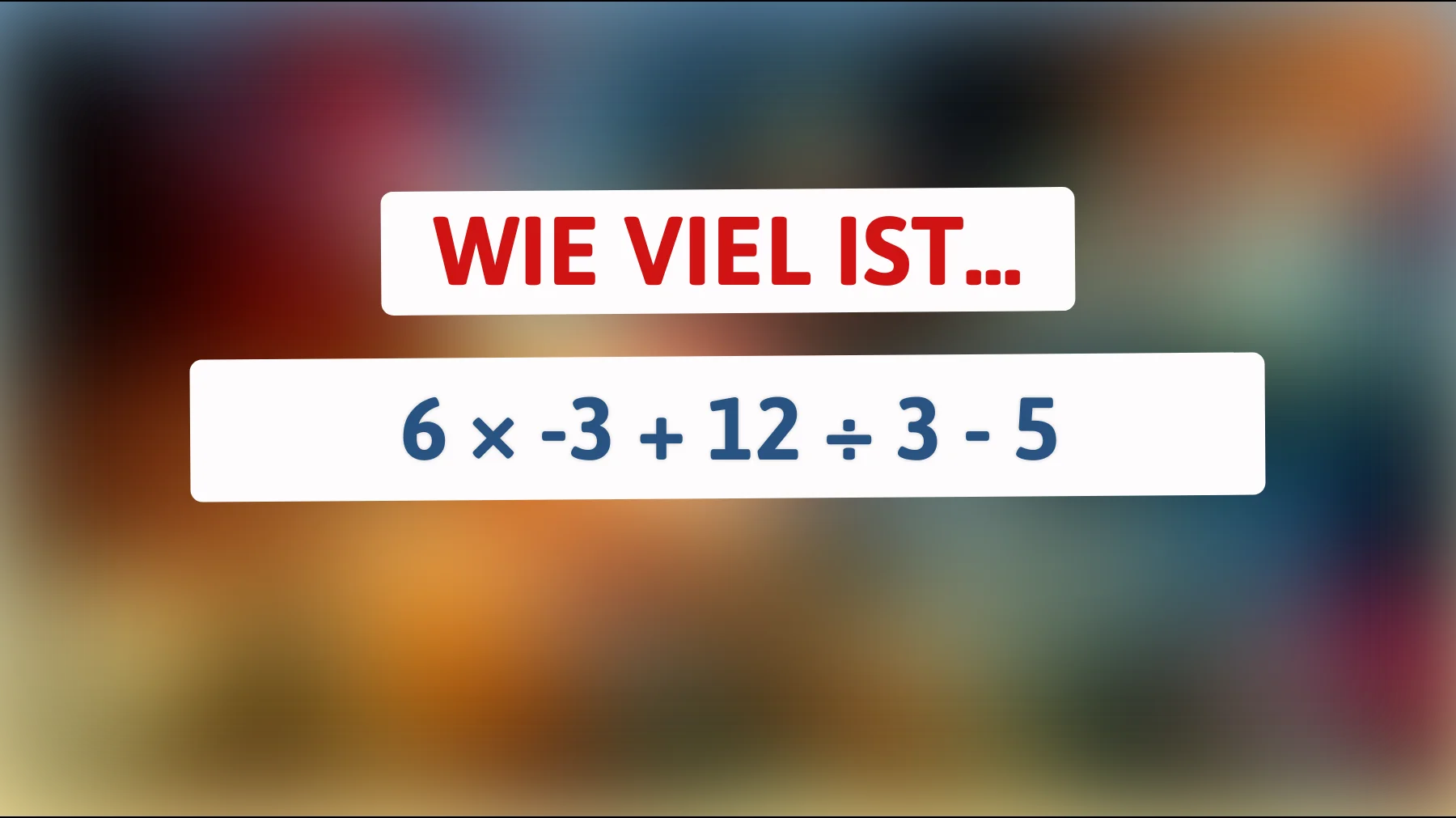Nur für scharfe Köpfe: Schaffst du dieses einfache Mathe-Rätsel ohne Fehler?"
